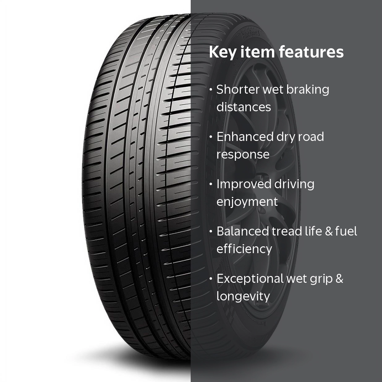 Michelin Pilot Sport 3 Summer 215/45R16/XL 90V Tire - Walmart.com
