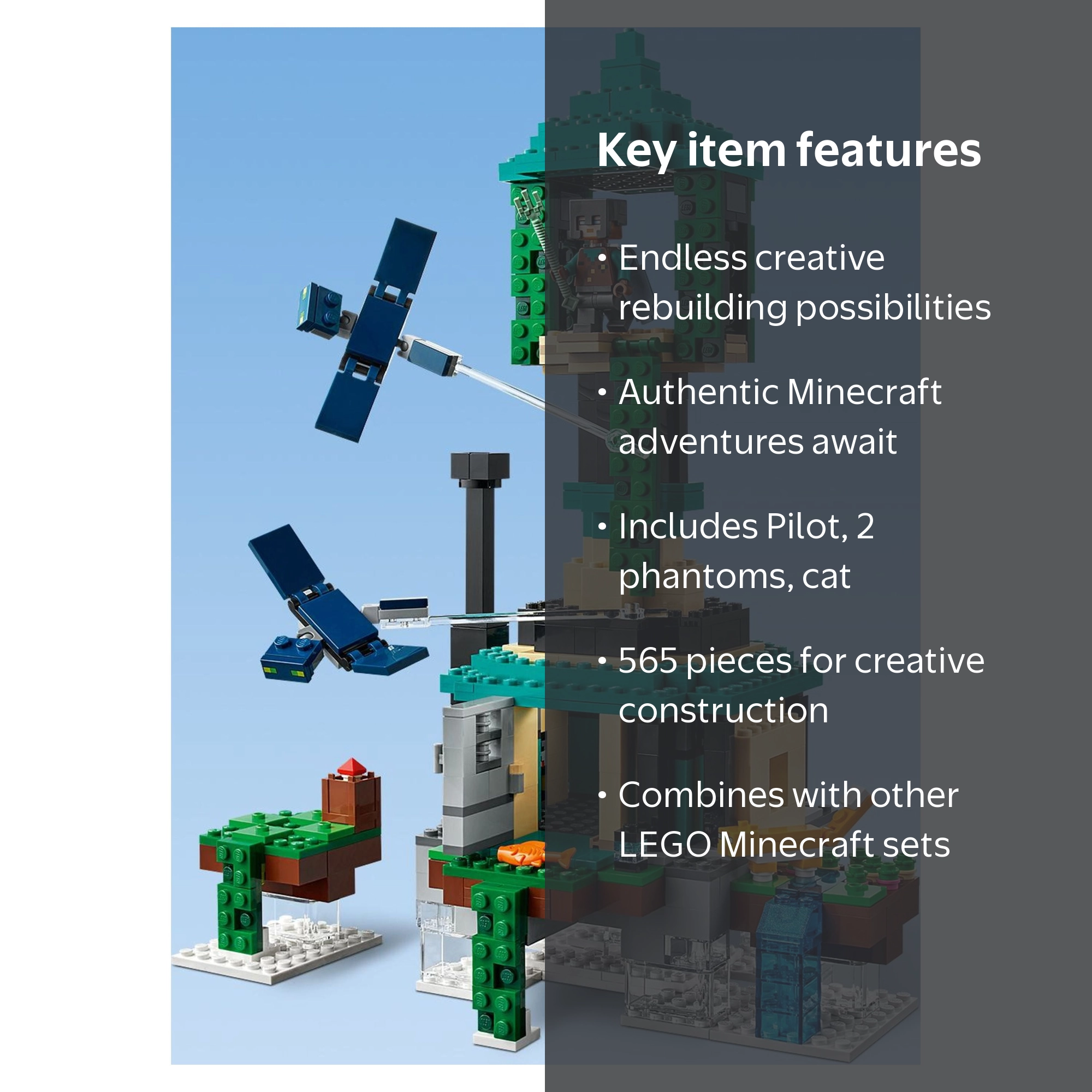 Minecraft Sky Tower Set | Hotel activity sets - Walmart Business