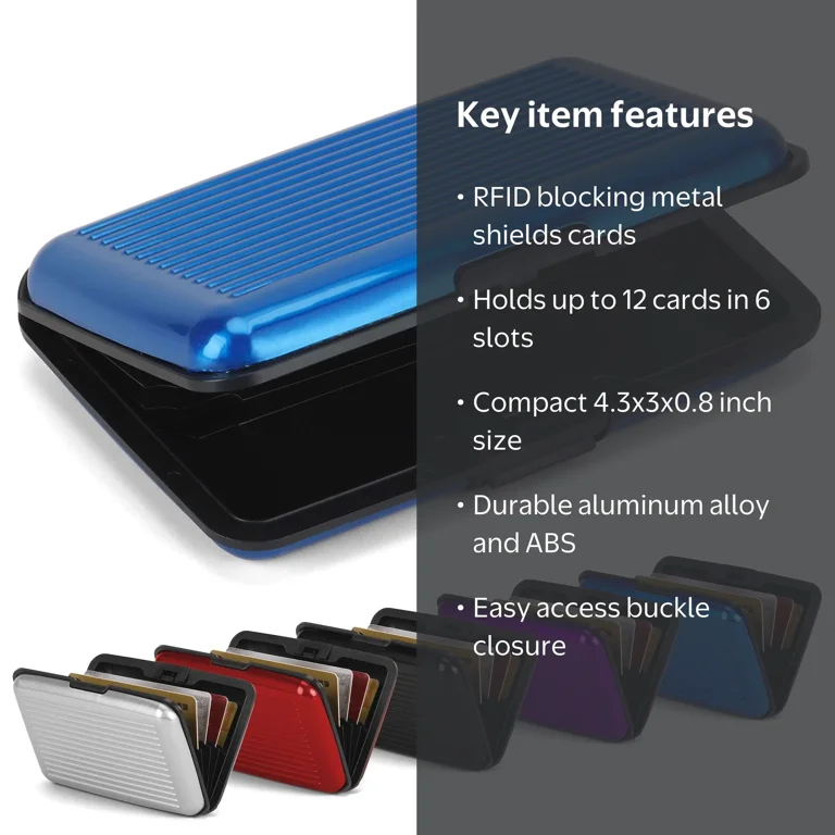 rfid-blocking wallet or card sleeve Slim RFID Blocking with Magsafe Metal Holder How to test the Wallet Gauntlet Use any Android device with NFC scanning capabilities Conceal Plus Card Blocr Wallet