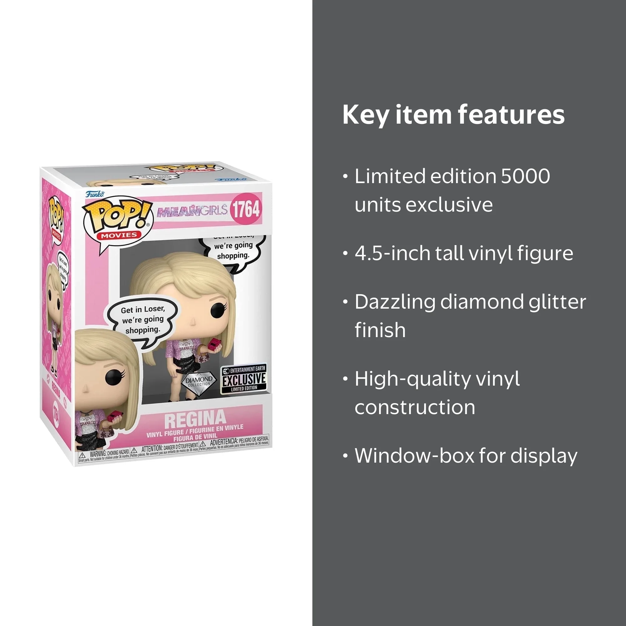 Funko, Vinyl Figure, Regina Diamond Glitter #1764 - Walmart.com
