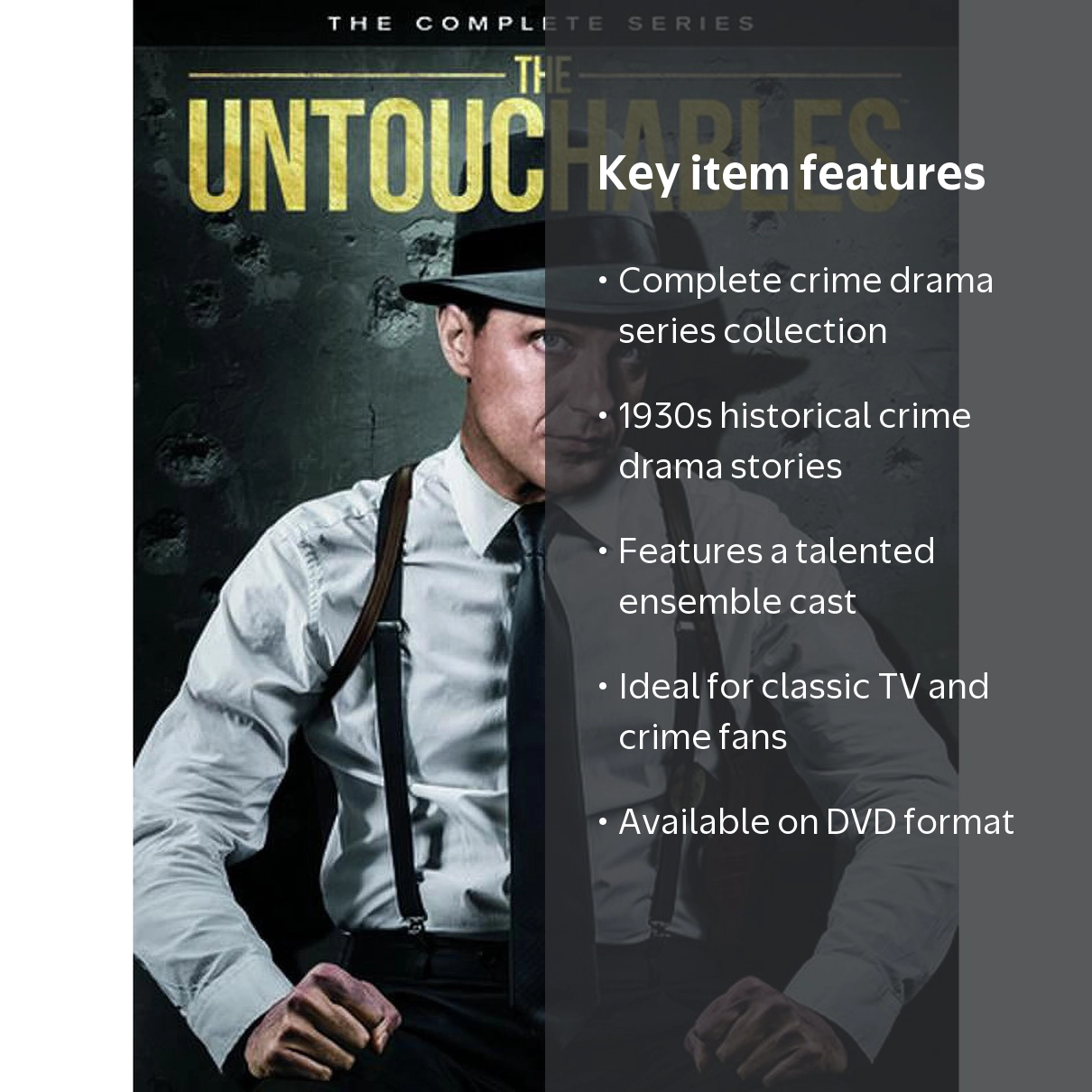Paramount - The Untouchables: The Complete Series (DVD) - Walmart.com