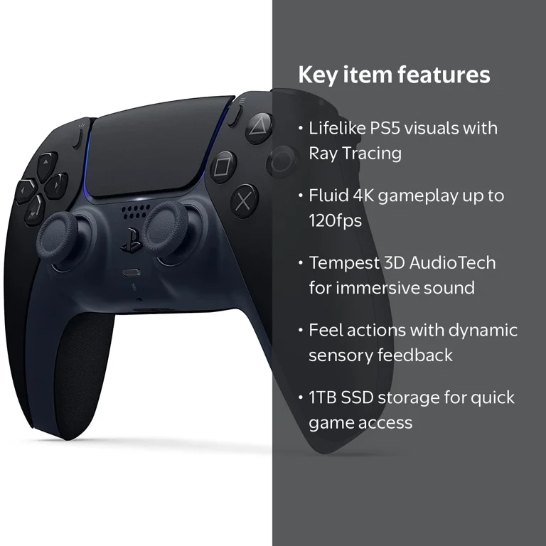 Sony PlayStation 5 Slim Disc PS5 Video Game Console with Extra