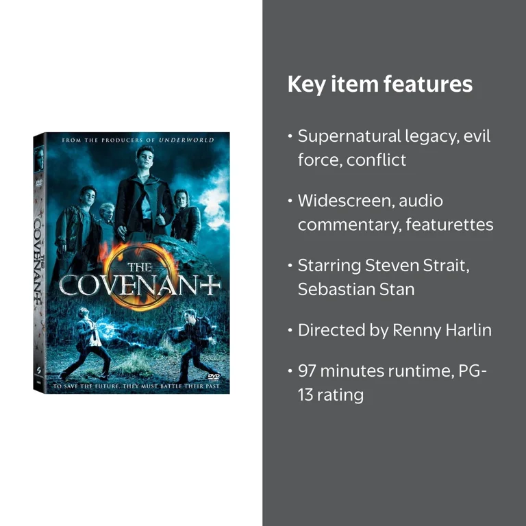 Sony Pictures Entertainment, The Covenant DVD, Horror - Walmart.com