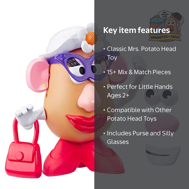 Disney Pixar Toy Story 4 Classic Mrs. Potato Head Kids Toy with