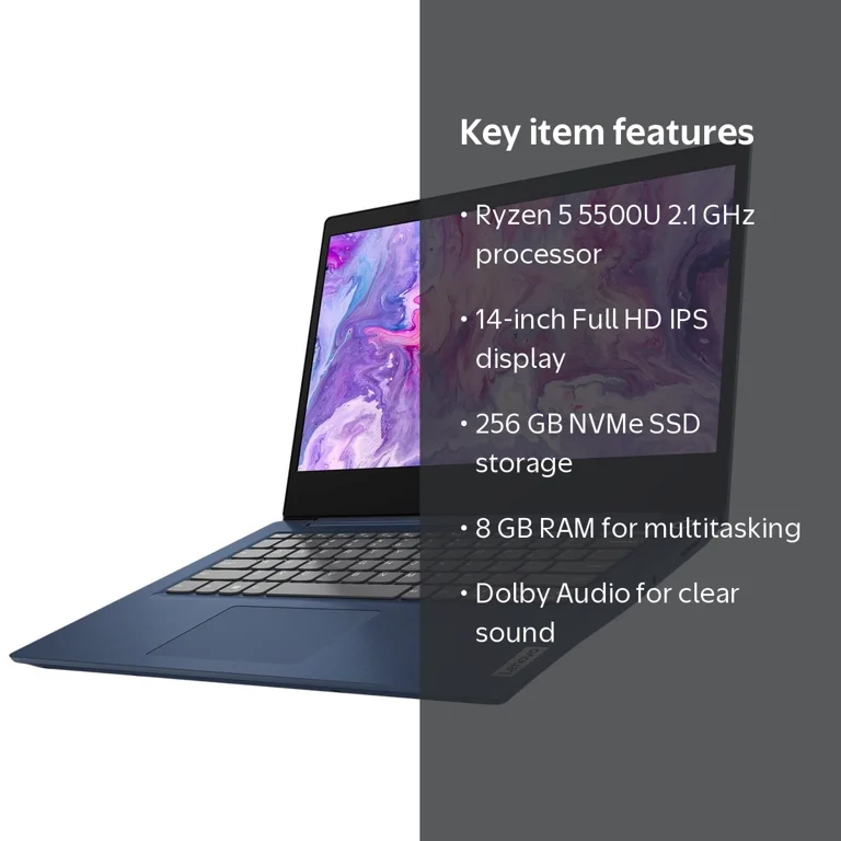 Lenovo IdeaPad 3 14ALC6 82KT - Ryzen 5 5500U / 2.1 GHz - Win 11