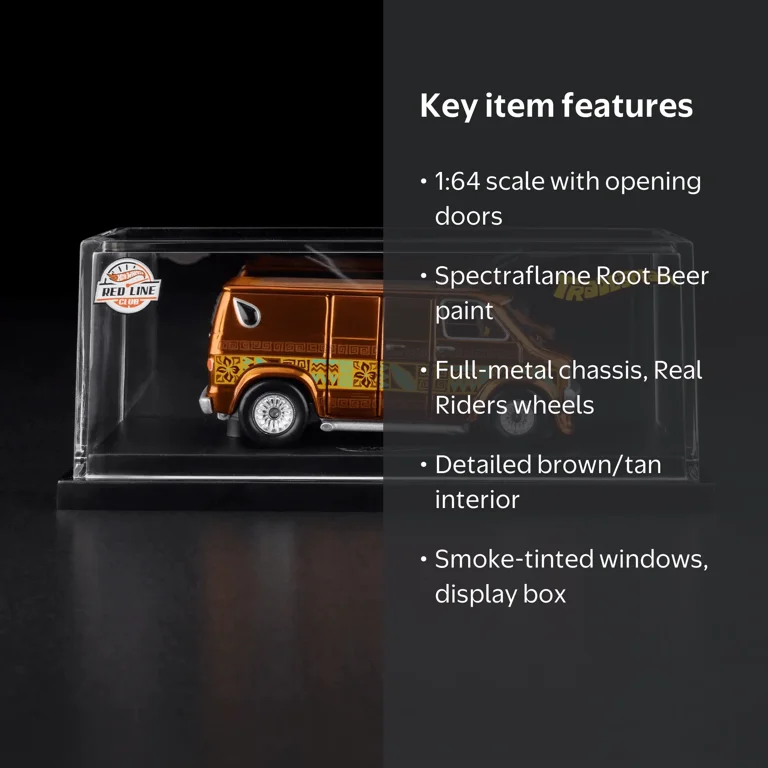 Hot Wheels '70s Dodge Tradesman Van Collectors RLC Exclusive