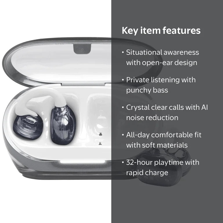 JBL Soundgear Clips - True wireless open-ear headphones - White