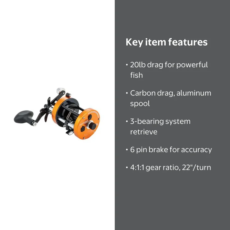 Abu Garcia C3-7000CATSPC Ambassadeur Catfish Special Round