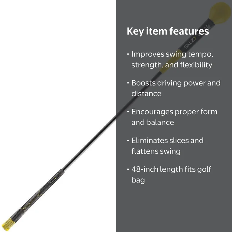 SKLZ, Golf Swing Trainer, 48 inches, Strength and Tempo Training