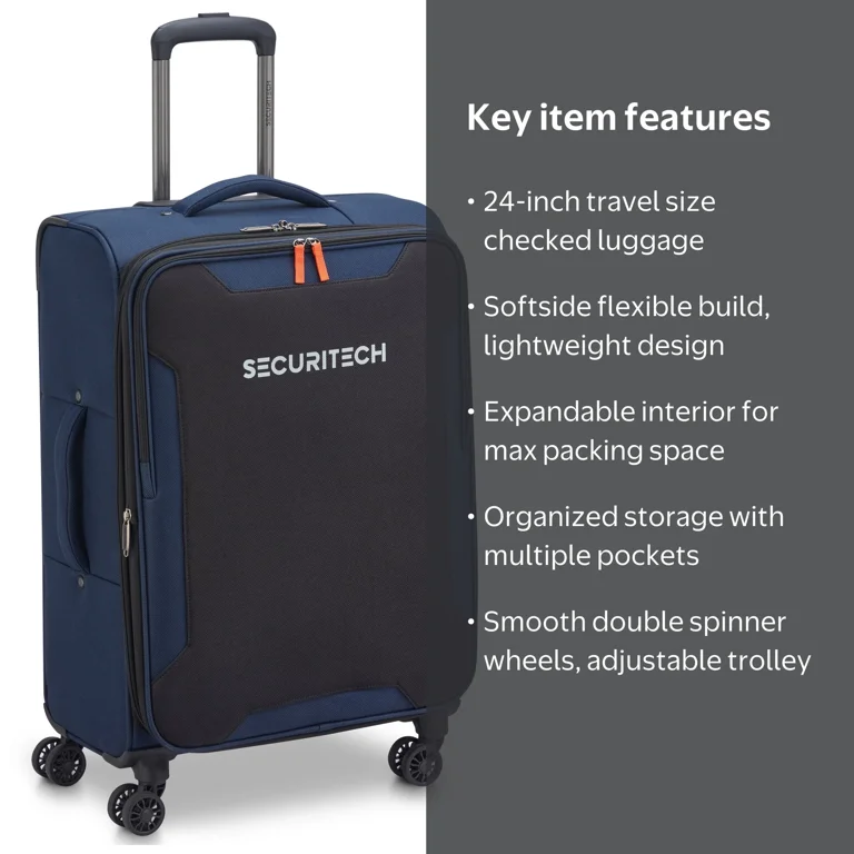 Securitech by Delsey, Rugged Softside 24