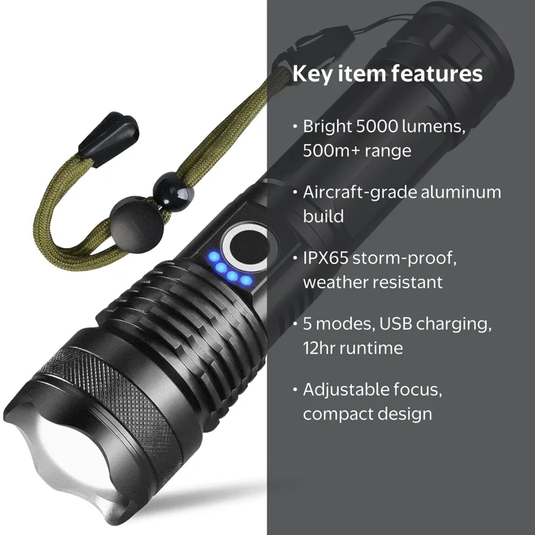 brightest led flashlight made with rechargeable Imalent MS32W 200,000 Lumen – World's Handheld Flashlight transforming night into day with its unparalleled illumination Sunitact Super Bright Rechargeable LED