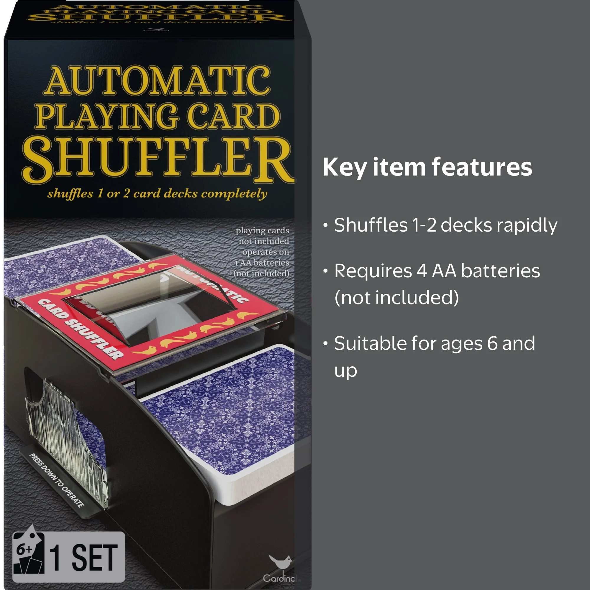 automatic card shuffler mtg Rareidel 2 Deck, Battery Operated Card Dealer Machine, Electric Casino Card Shuffler for UNO, Blackjack, Texas Hold'em, Home Card Games : Toys & Games It couldnt be easier A Plus Shuffler | TCSJOHNHUXLEY