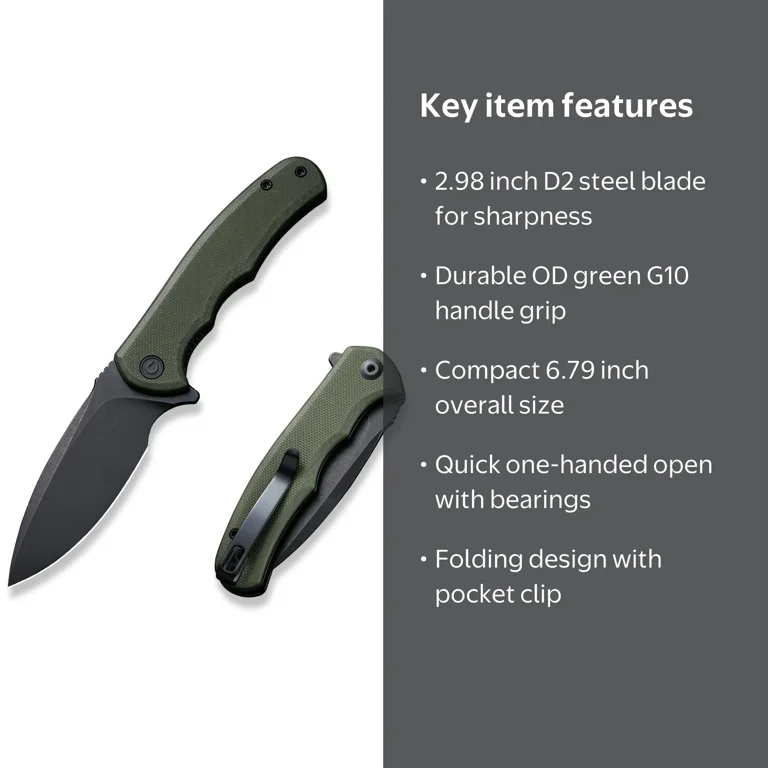 CIVIVI Mini Praxis Folding Pocket Knife, 2.98