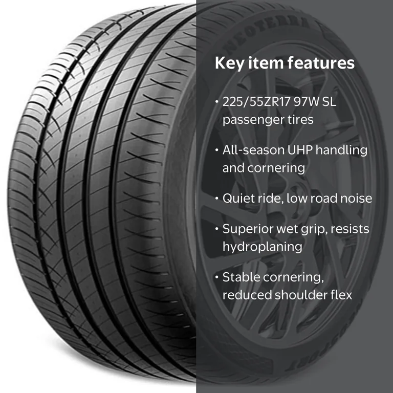 Neoterra Neosport UHP 225/55R17 ZR 97W A/S High Performance Tire Neoterra Neosport UHP 225/55R17 ZR 97W A/S High Performance Tire