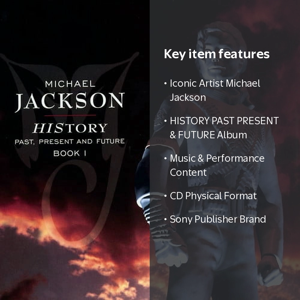Michael Jackson - History - Music and Performance CD Limited
