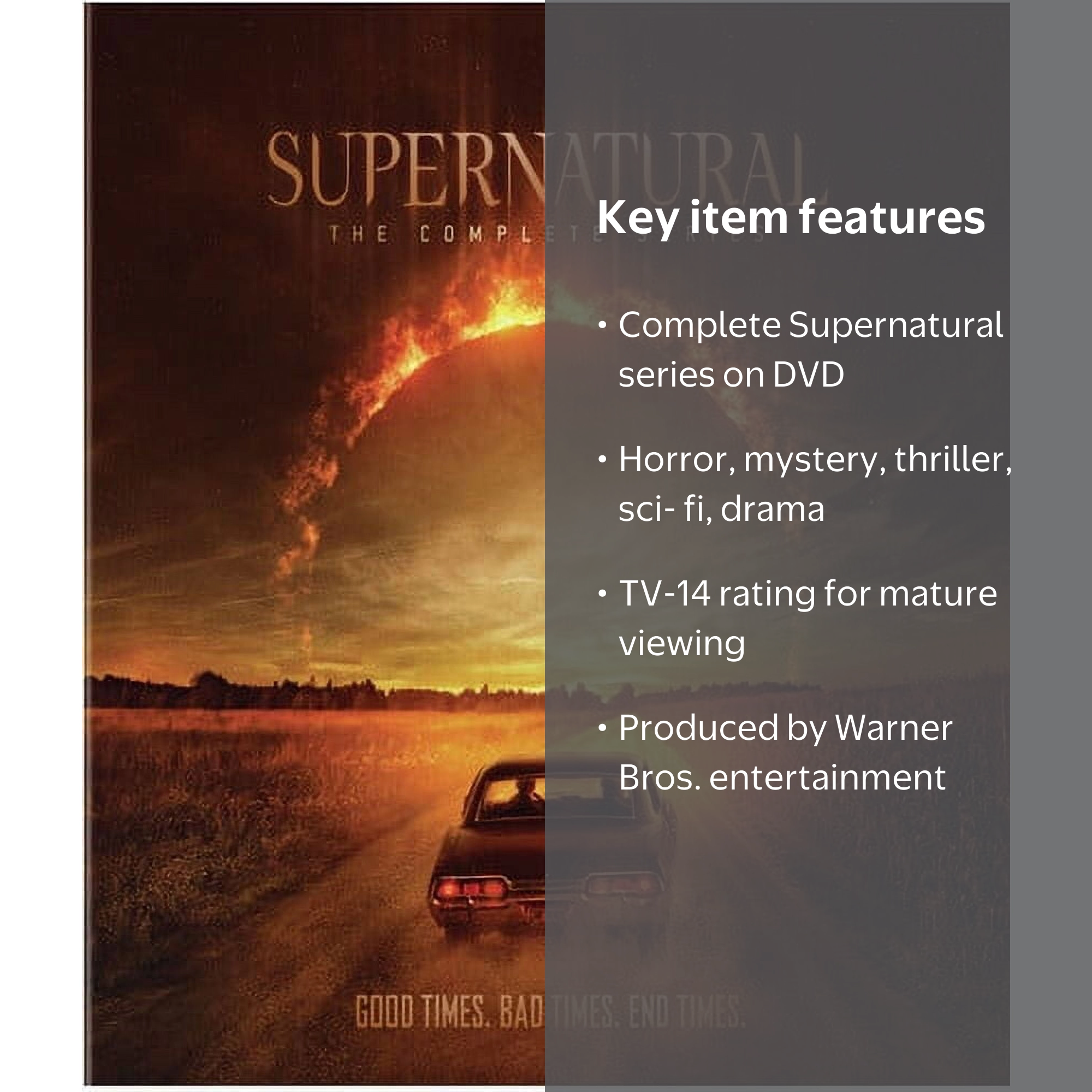 た*ん様 SUPERNATURAL DVD ボックスセット 1-14 Supernatural: The Complete Series (DVD) - Box Set - Walmart.com