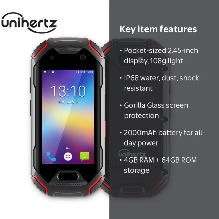 Unihertz Atom 64GB SIMフリー Unihertz Atom - 64 GB - Black