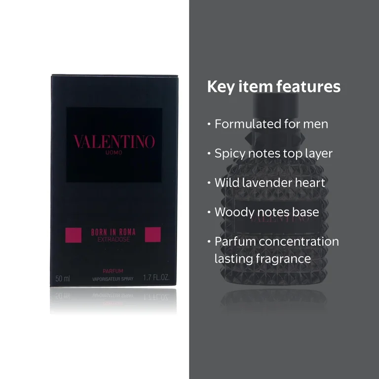 Valentino, Men Parfum Spray, 1.7oz, Born In Roma Extradose