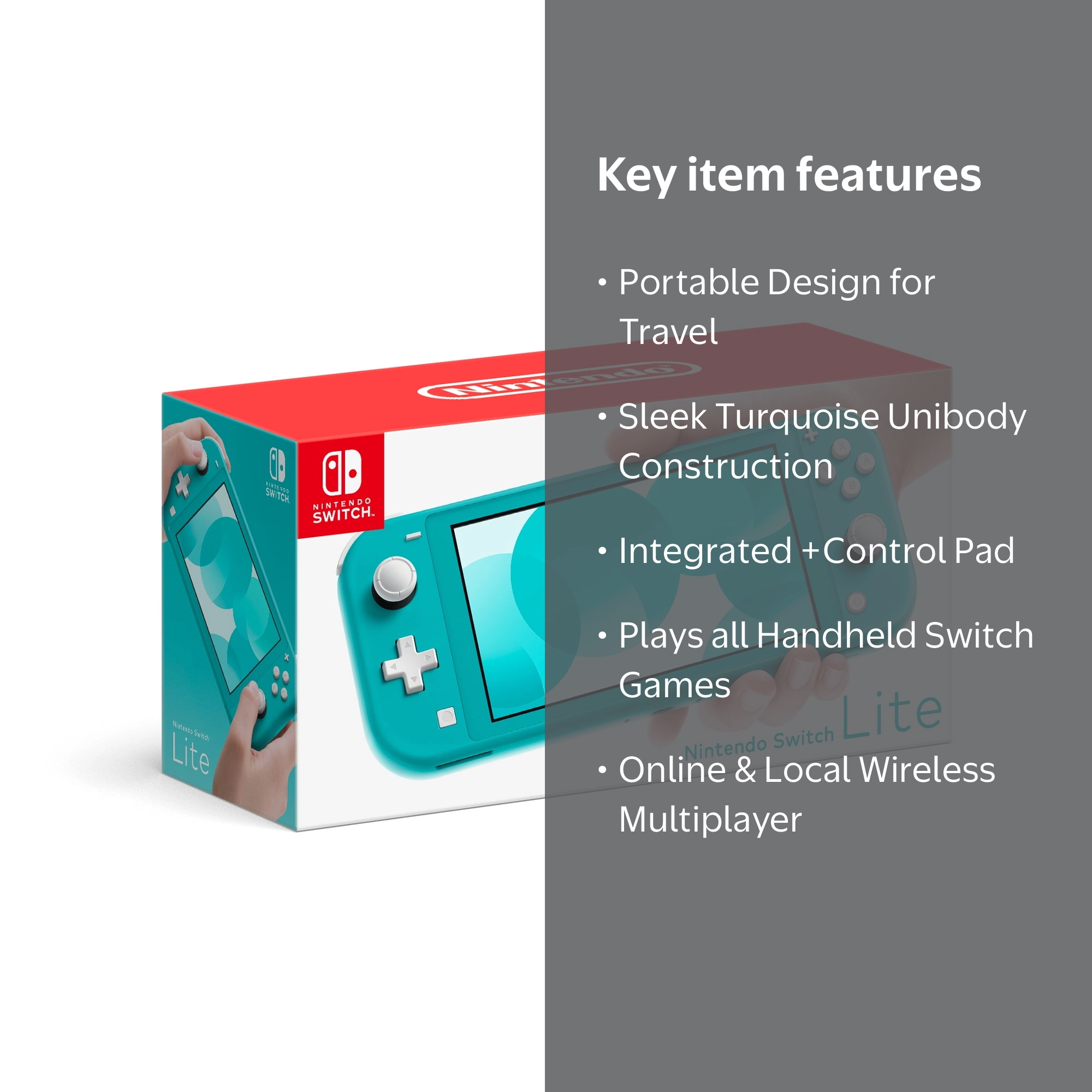 Nintendo Switch™ Lite - Turquoise - Walmart.com