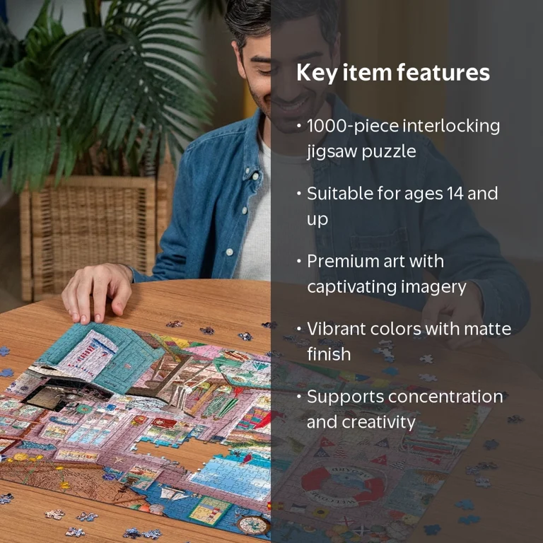 Ravensburger 1000 Piece Jigsaw Puzzle for Teens & Adults Ages 14+
