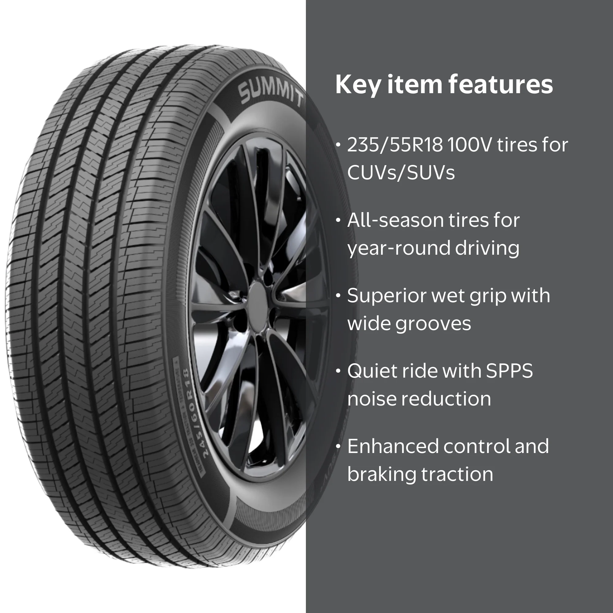 Summit Trail Climber SUV2 All Season 235/55R18 100V SUV/Crossover