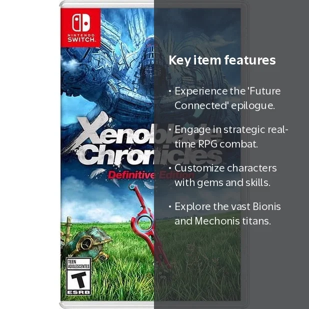 Xenoblade Chronicles: Definitive Edition, Nintendo Switch