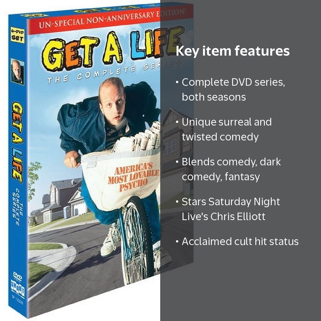 SDS, Get A Life The Complete Series DVD, 2 seasons, Comedy
