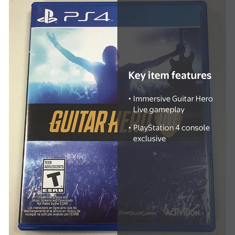 Guitar Hero Live Video Game (Game Only) for PlayStation 4