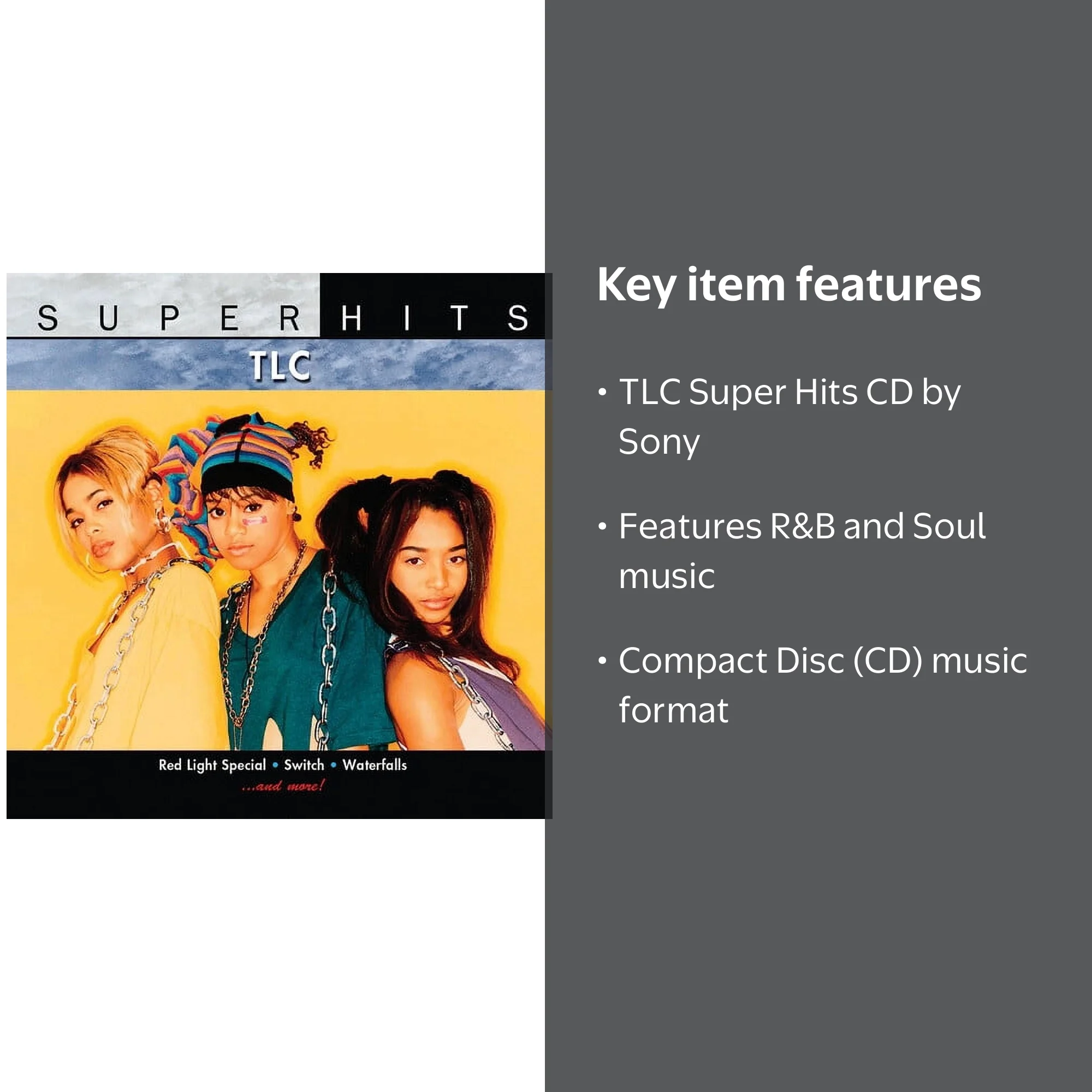 TLC - Super Hits: TLC - Music & Performance - CD - Walmart.com