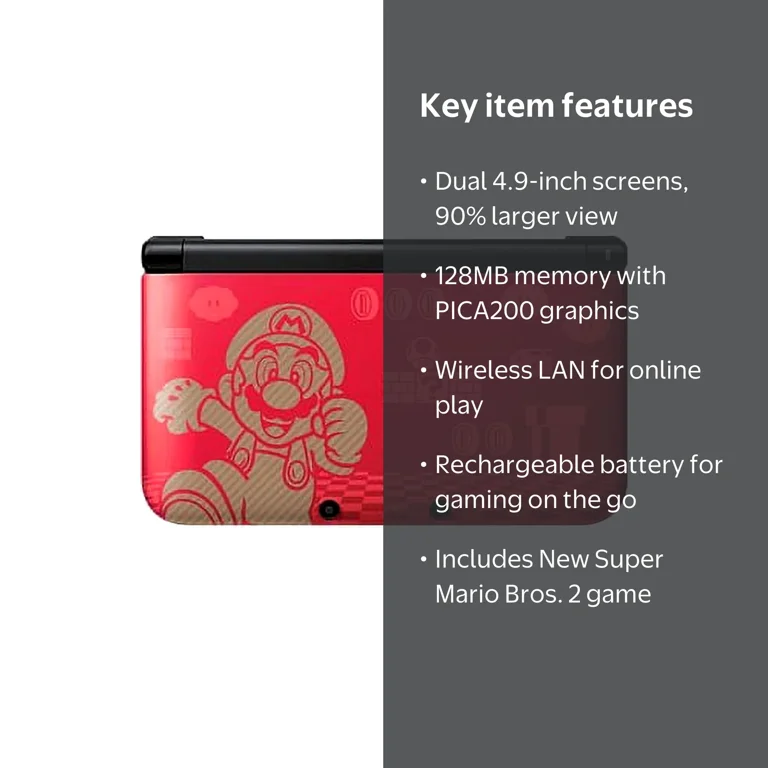 New Super Mario Bros. 2 Gold Edition Nintendo 3DS XL - Walmart.com