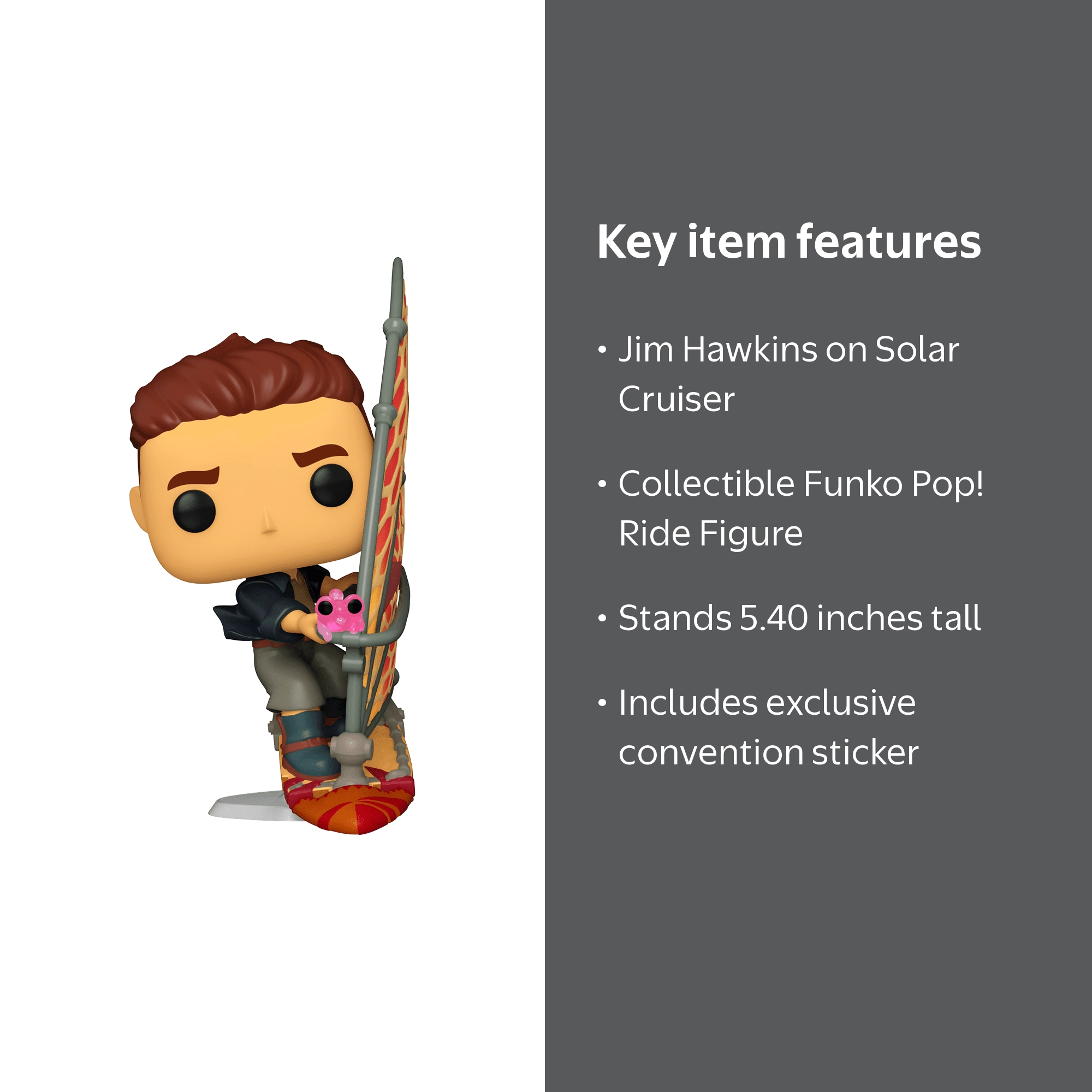 Funko Pop! Ride: Winter 2022 Convention Exclusive - Jim Hawkins