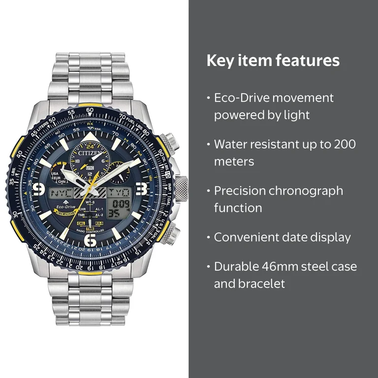 CITIZEN, Men's Eco-Drive Watch, JY8078-52L, Water-Resistant 200m