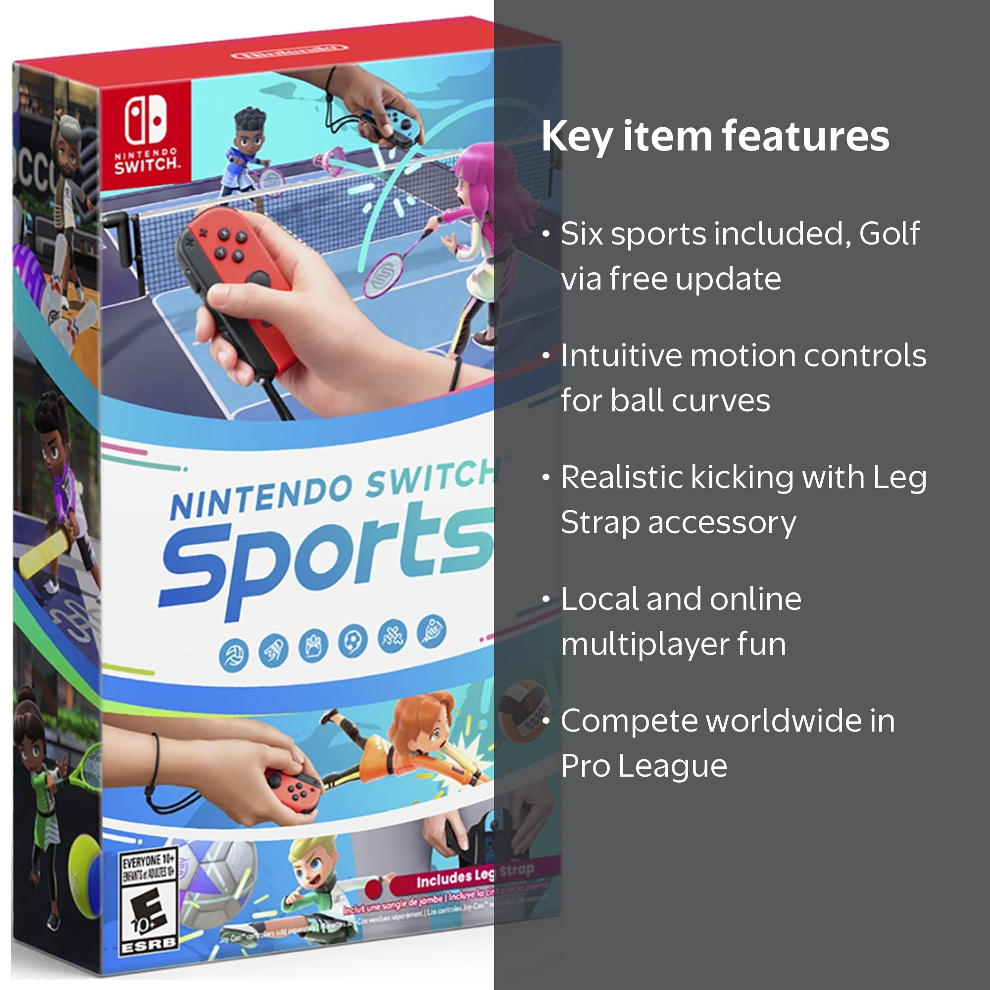 Nintendo, Switch Sports, Physical Edition, 6 Sports Collection
