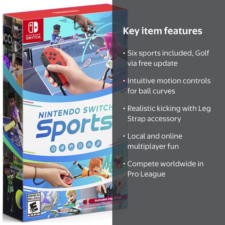 Nintendo, Switch Sports, Physical Edition, 6 Sports Collection