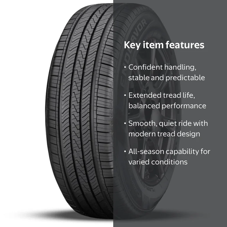 Cooper Endeavor All Season Tire 205/65R15 94H, Fits: Toyota