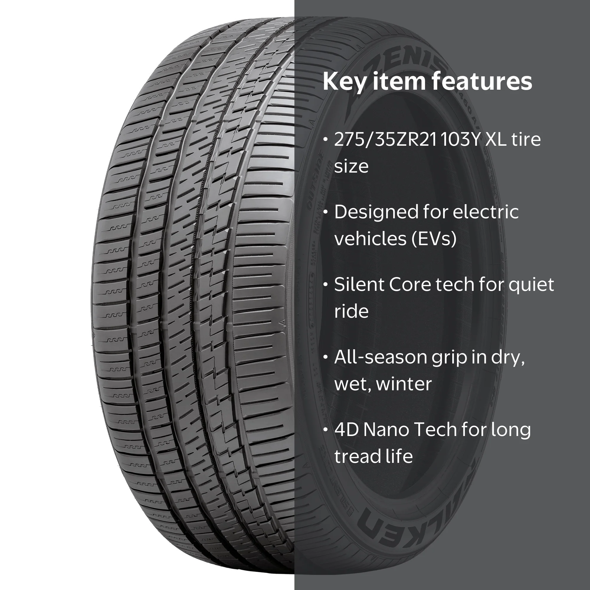 Falken Azenis FK460 A/S Silent Core UHP All Season 275/35ZR21 103Y