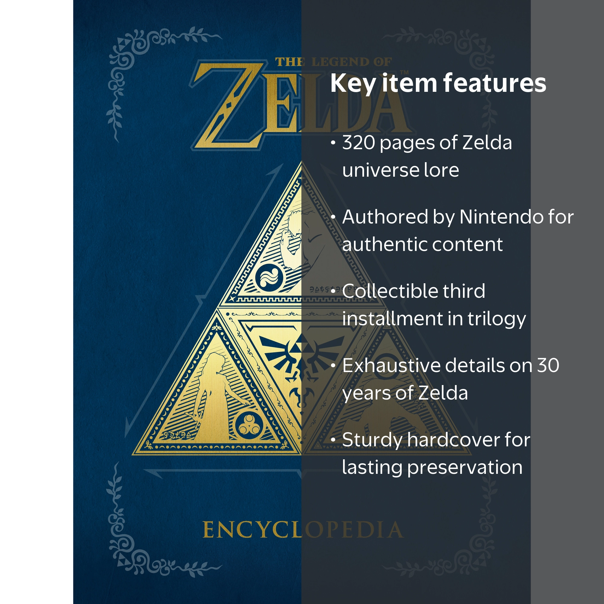 Nintendo, The Legend of Zelda Encyclopedia, Hardcover, 320 pages