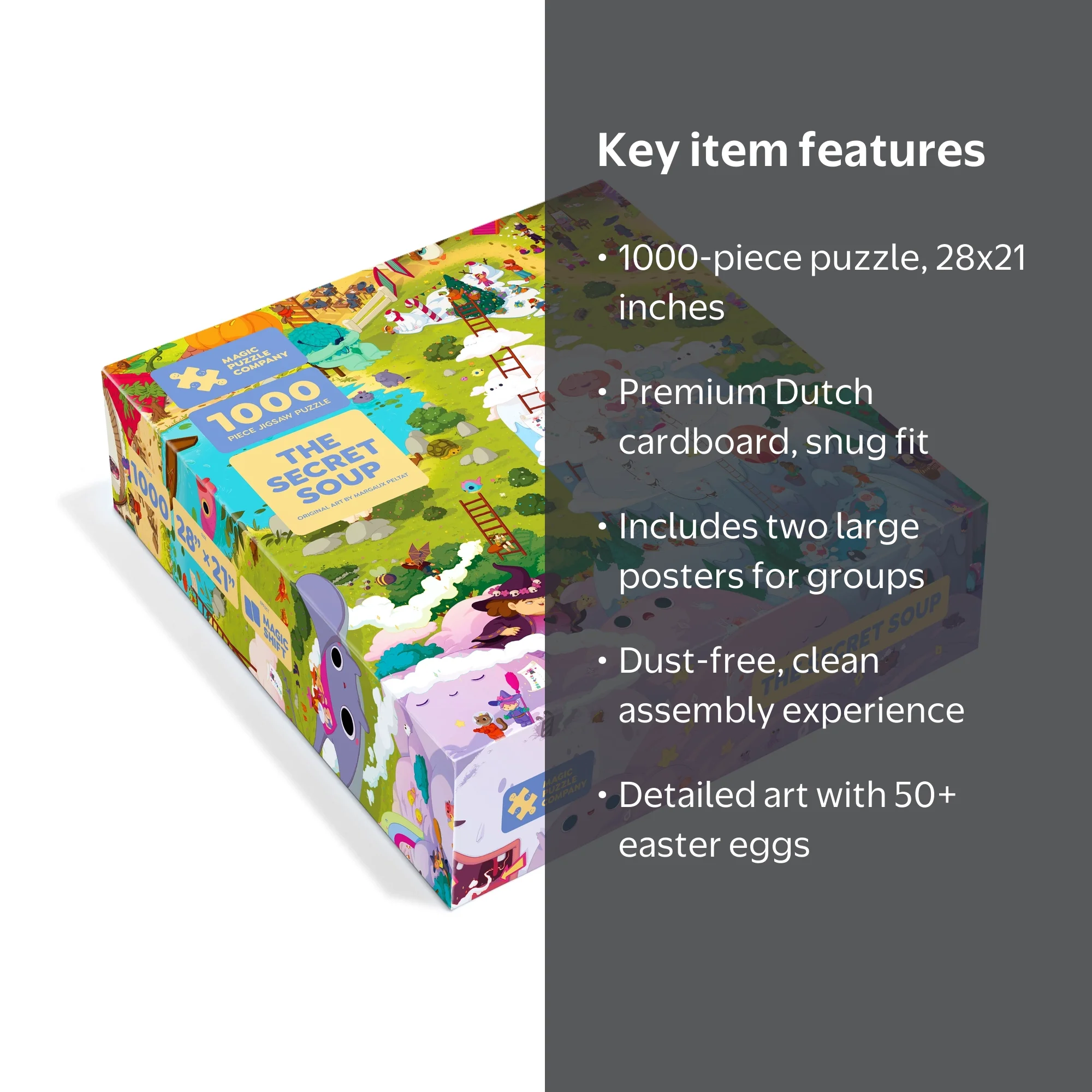 The Secret Soup ‚Ä¢ 1000 Piece Jigsaw Puzzle Series Three