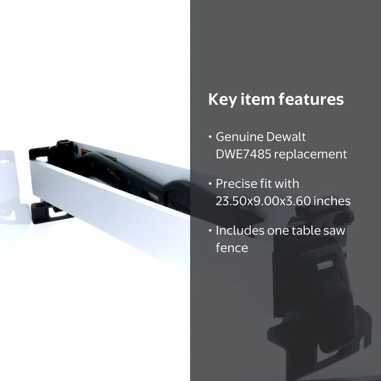 OEM N878752 Table Saw Fence Replacement For DWE7485 – Exact Fit, Genuine Part