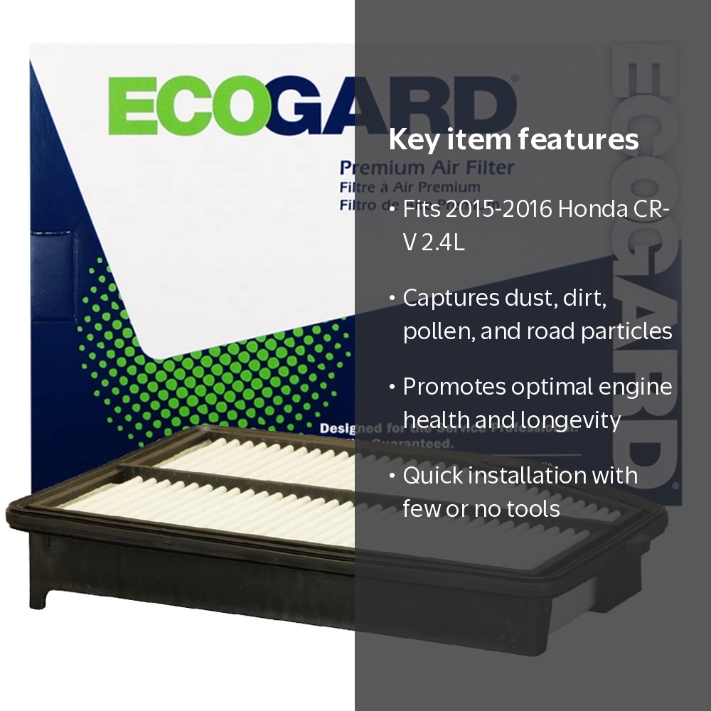 ECOGARD XA10467 Engine Air Filter for 2015-2016 Honda CR-V 2.4L