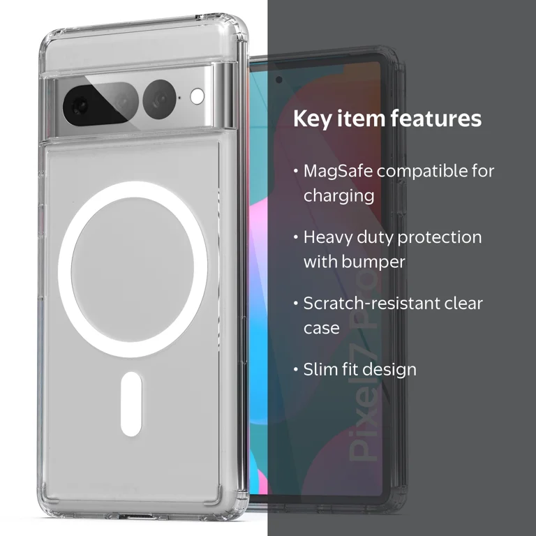 Encased, Google Pixel 7 Pro, Clear, MagSafe Compatible - Walmart.com