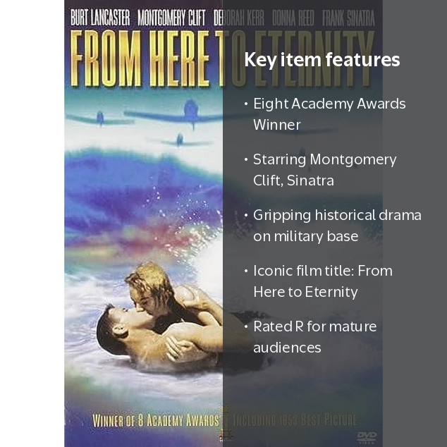 Sony Pictures, DVD, From Here to Eternity, Passion and Tragedy