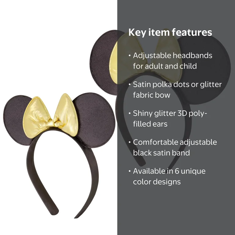 Disney Minnie Mouse Ears, Set of 2 Headbands for Mommy and  display picture 1