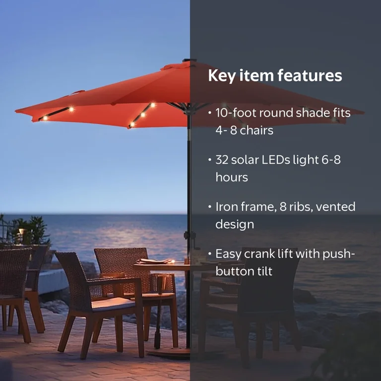 hampton bay 10 solar led patio umbrella wikiwiki 10ft Offset Hanging Market for Backyard, Poolside, Lawn and Garden,Easy Tilt Adjustment, Polyester Shade & Cross Base (Navy Blue) : Patio, Lawn & Garden Protect your family from the harsh rays of the Sun Polytrends 10 Ft. Solar Power