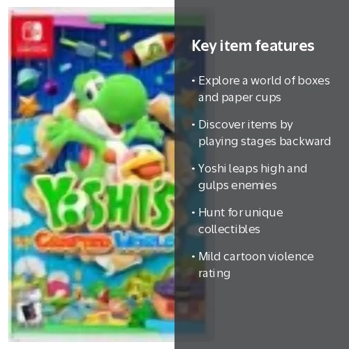 Yoshi's Crafted World - Nintendo Switch - Walmart.com