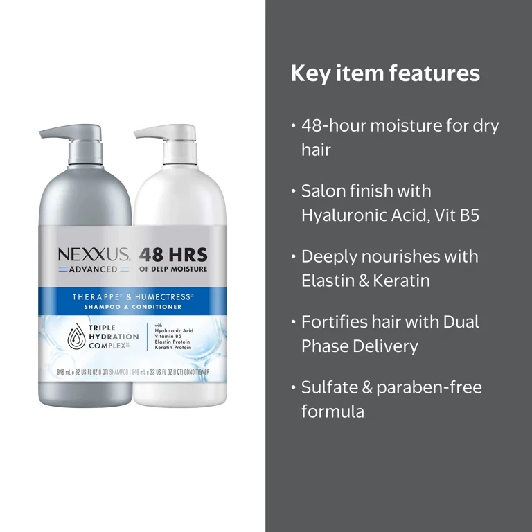 Nexxus Salon Quality Advanced Therappe Shampoo & Humectress