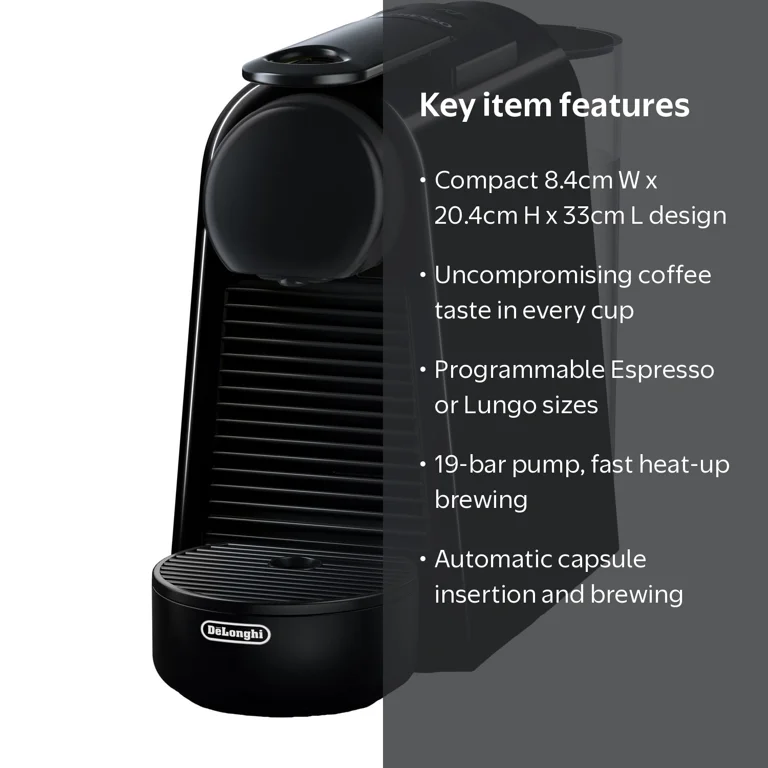 De'Longhi Nespresso Essenza Mini Espresso Coffee Maker Machine