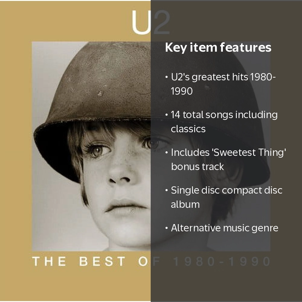 U2 - The Best of 1980-1990 - Music & Performance - CD - Walmart.com