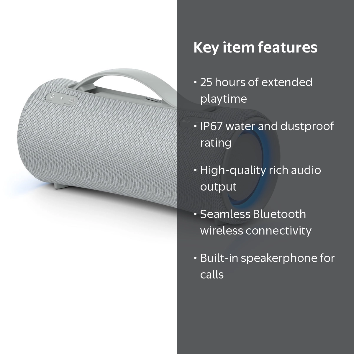 Sony SRS-XG300 Portable Bluetooth Wireless Speaker - Walmart.com