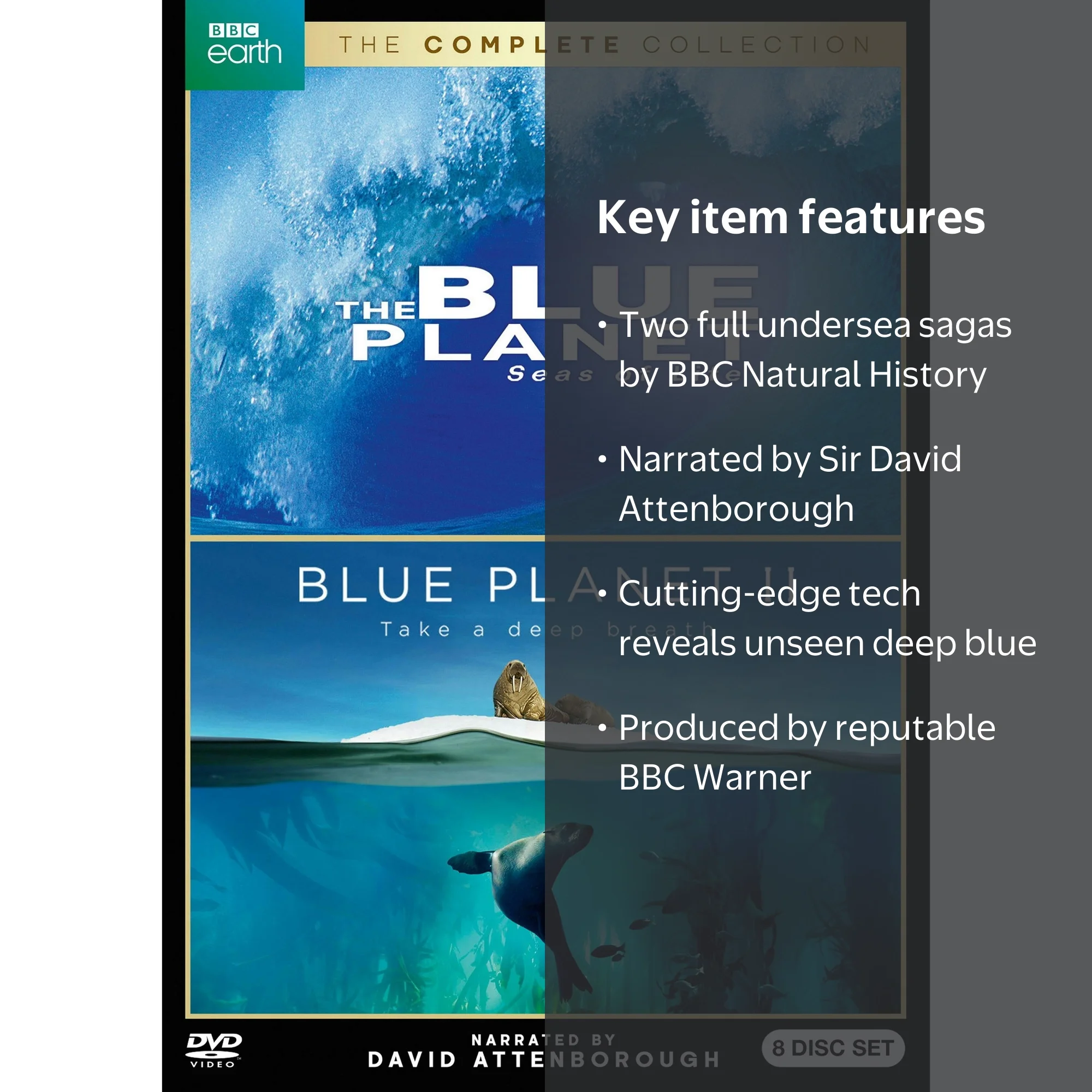 Warner Bros., DVD, The Blue Planet Collection, Sea Life